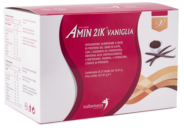 AMIN 21K VANIGLIA 327,81 G - Parafarmacia Mostacciano