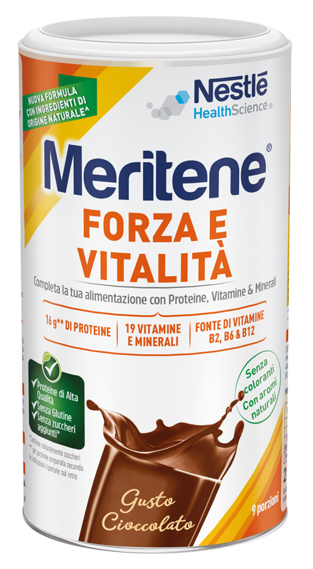 MERITENE FORZA E VITALITA' CIOCCOLATO 270 G - Parafarmacia Mostacciano