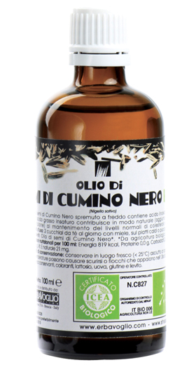 OLIO SEMI CUMINO NERO BIOLOGICO - Parafarmacia Mostacciano