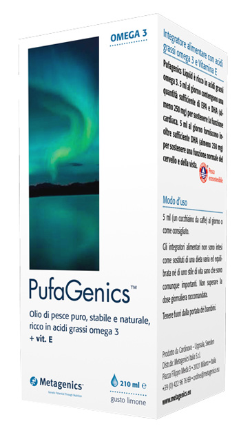 PUFAGENICS LIQUID LIMONE 210 ML - Parafarmacia Mostacciano