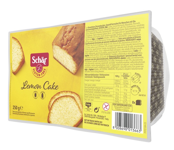 SCHAR LEMON CAKE 250 G - Parafarmacia Mostacciano