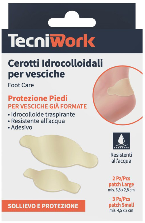 CEROTTI IDROCOLLOIDALI PER VESCICHE 5 PEZZI - Parafarmacia Mostacciano