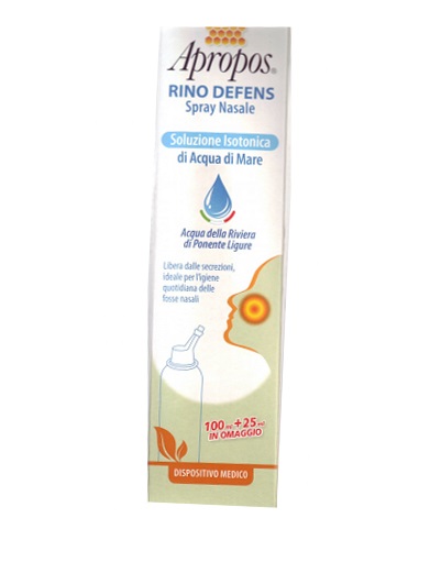 APROPOS RINO DEFENS SOLUZIONE ISOTONICA 125 ML - Parafarmacia Mostacciano