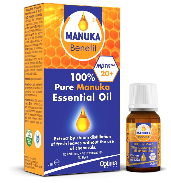 MANUKA BENEFIT OLIO ESSENZIALE DI MANUKA 5 ML - Parafarmacia Mostacciano