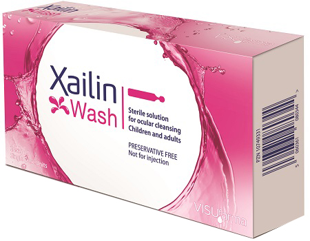 XAILIN WASH SOLUZIONE STERILE OCULARE 20 FLACONCINI 5 ML MONODOSE - Parafarmacia Mostacciano