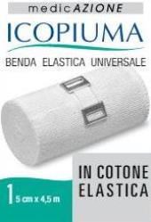 BENDA ELASTICA ICOPIUMA UNIVERSALE CM 5 X 4,5 MT 1 PEZZO - Parafarmacia Mostacciano