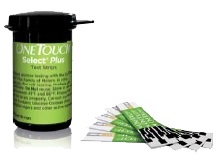 STRISCE MISURAZIONE GLICEMIA ONETOUCH SELECT PLUS 25 STRISCE - Parafarmacia Mostacciano