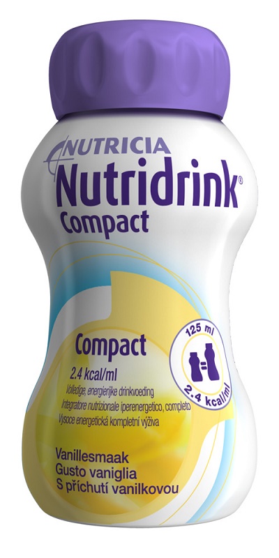 NUTRIDRINK COMPACT VANIGLIA 125 ML 4 PEZZI - Parafarmacia Mostacciano