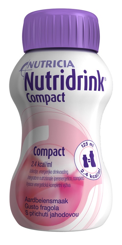 NUTRIDRINK COMPACT FRAGOLA 4X125 ML - Parafarmacia Mostacciano