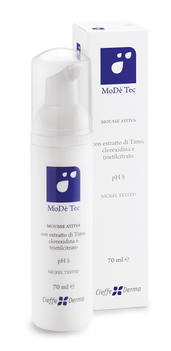 MODE' TEC MOUSSE ATTIVA 70 ML - Parafarmacia Mostacciano