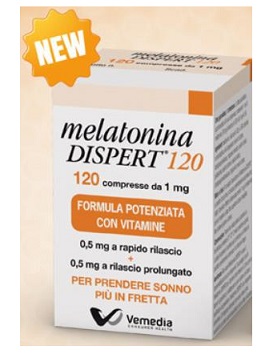 MELATONINA DISPERT 120 COMPRESSE - Parafarmacia Mostacciano
