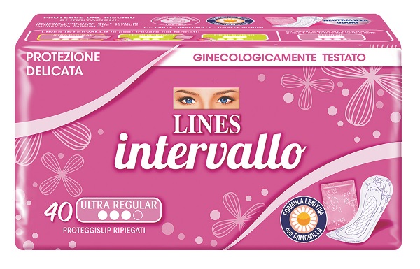 PROTEGGISLIP LINES INTERVALLO RIPIEGATO 40 PEZZI - Parafarmacia Mostacciano