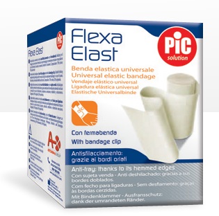 BENDA ELASTICA PIC BIANCA 15X4,5M FUSTELLA - Parafarmacia Mostacciano