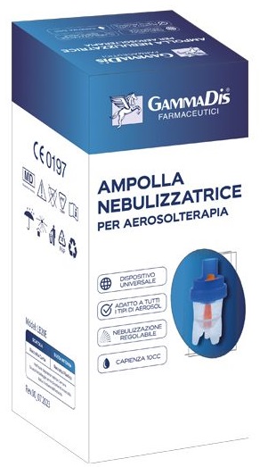 AMPOLLA AEROSOL PLASTICA GAMMADIS 1 PEZZO - Parafarmacia Mostacciano