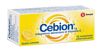 CEBION EFFERVESCENTE VITAMINA C LIMONE 10 COMPRESSE - Parafarmacia Mostacciano