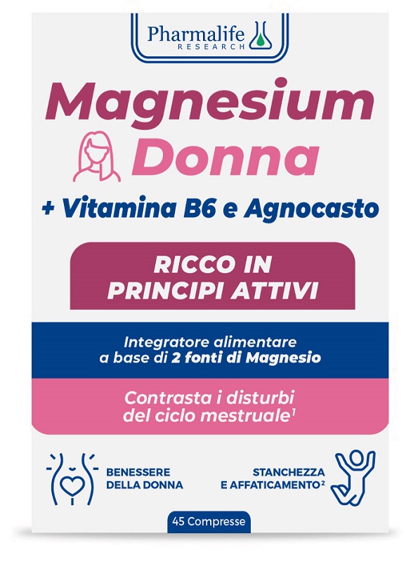 MAGNESIUM DONNA 45 COMPRESSE - Parafarmacia Mostacciano