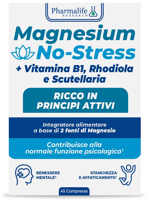 MAGNESIUM NO STRESS 45 COMPRESSE - Parafarmacia Mostacciano