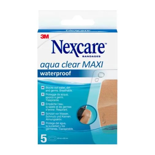 CEROTTO NEXCARE AQUA 360 60X89 MAXI 5 PEZZI - Parafarmacia Mostacciano
