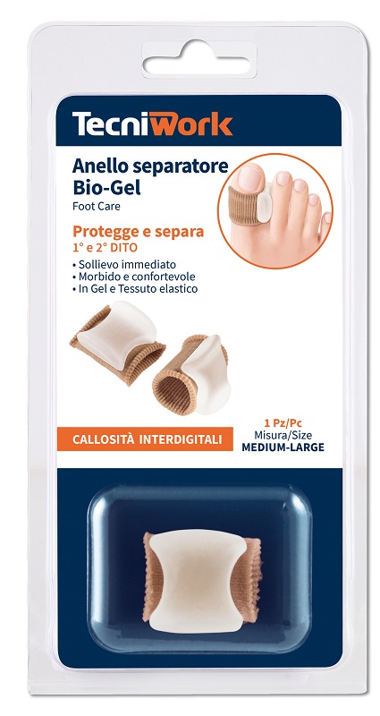 BIO-GEL ANELLO SEPARATORE PER ALLUCE M/L 1 PEZZO - Parafarmacia Mostacciano