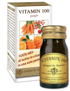 VITAMIN 100 60 PASTIGLIE - Parafarmacia Mostacciano