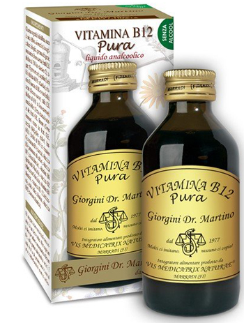 VITAMINA B12 PURA 100 ML LIQUIDO ANALCOLICO - Parafarmacia Mostacciano