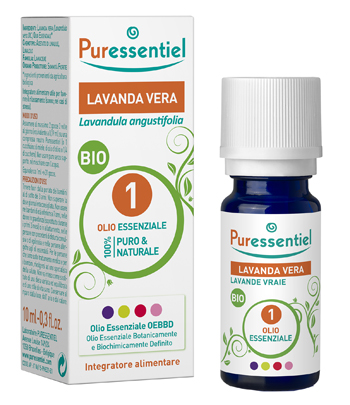 PURESSENTIEL LAVANDA VERA OLIO ESSENZIALE BIO 10 ML - Parafarmacia Mostacciano