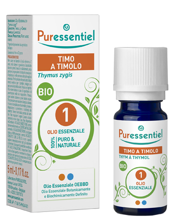 PURESSENTIEL TIMO TIMOLO OLIO ESSENZIALE BIO 10 ML - Parafarmacia Mostacciano