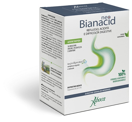 NEOBIANACID 20 BUSTINE MONODOSE 1,55 G - Parafarmacia Mostacciano