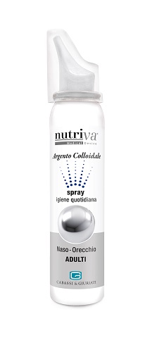 NUTRIVA ARGENTO COLLOIDALE NASO/ORECCHIE 100 ML - Parafarmacia Mostacciano