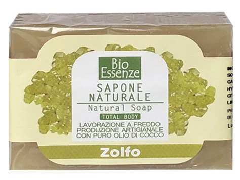 BIO ESSENZE SAPONE NATURALE ZOLFO 100 G - Parafarmacia Mostacciano