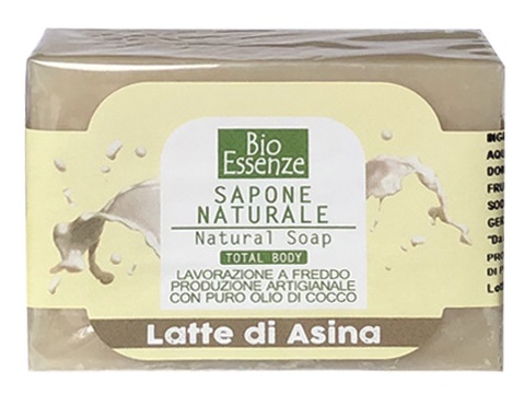 SAPONE LATTE DI ASINA BIOESSENZE 100 G - Parafarmacia Mostacciano