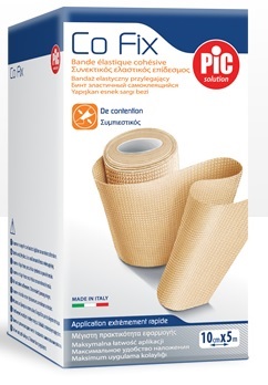 BENDA ELASTICA PIC CO FIX AUTOADESIVA 6X5CM MEDIUM - Parafarmacia Mostacciano