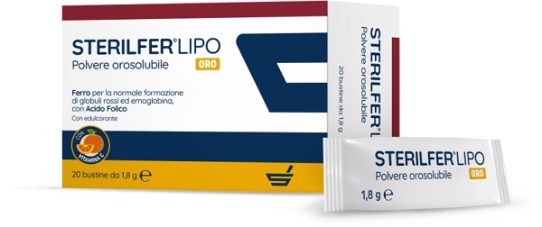 STERILFER LIPO ORO 20 BUSTINE - Parafarmacia Mostacciano