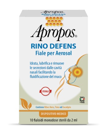 APROPOS RINO DEFENS 10 FIALE PER AEROSOL 2 ML - Parafarmacia Mostacciano