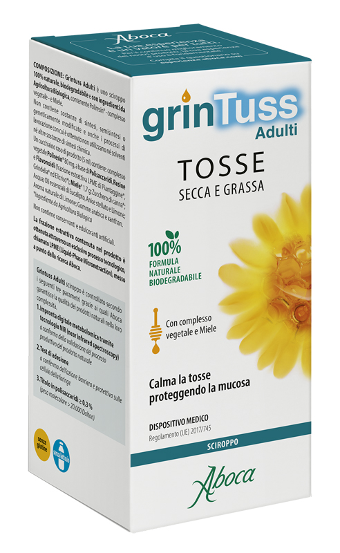 GRINTUSS ADULTI SCIROPPO CON POLIRESIN 180 G - Parafarmacia Mostacciano