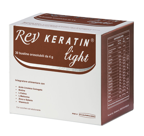 REV KERATIN LIGHT 30 BUSTE 120 G - Parafarmacia Mostacciano