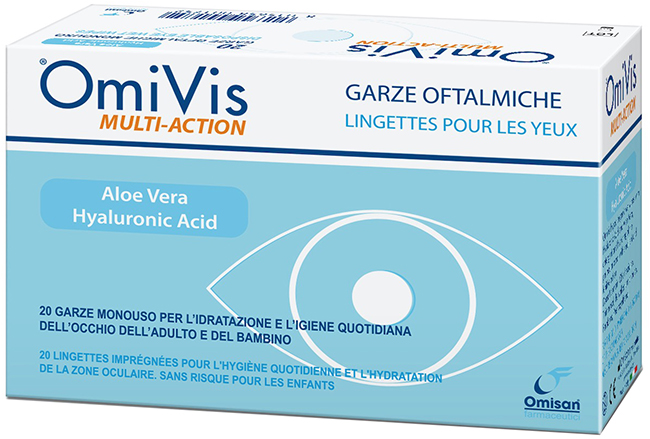 GARZE OFTALMICHE OMIVIS 20 PEZZI - Parafarmacia Mostacciano