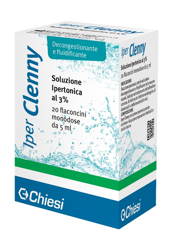 IPER CLENNY SOLUZIONE IPERTONICA MONODOSE 20 FLACONI 2 ML - Parafarmacia Mostacciano