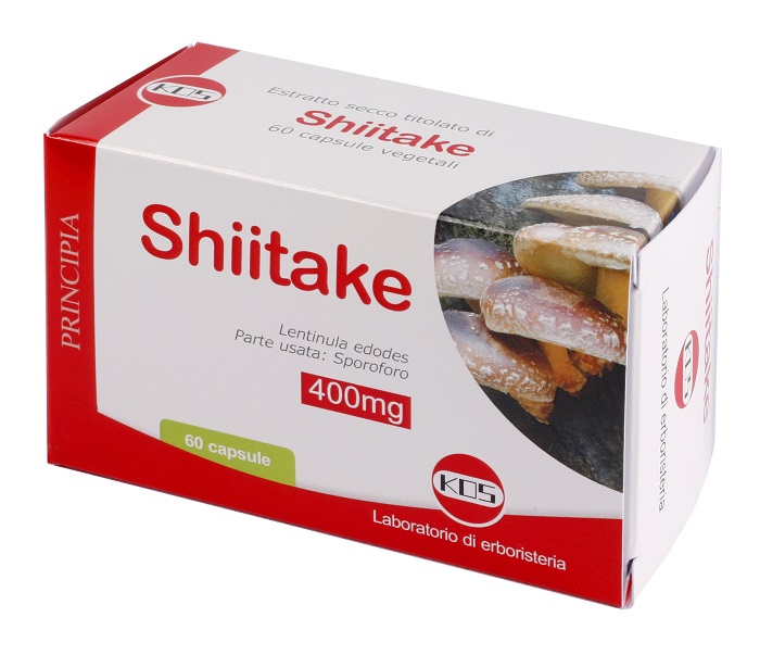 SHIITAKE ESTRATTO SECCO 60 CAPSULE - Parafarmacia Mostacciano