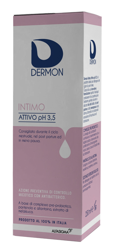 DERMON INTIMO ATTIVO 250 ML - Parafarmacia Mostacciano