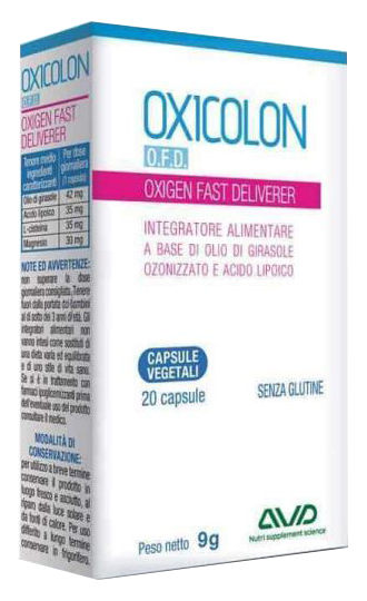 OXICOLON O F D 20 CAPSULE - Parafarmacia Mostacciano
