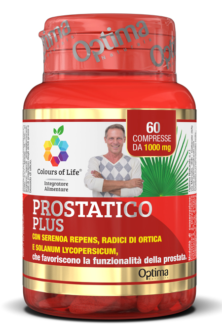 COLOURS OF LIFE PROSTATICO PLUS 60 COMPRESSE 1000 MG - Parafarmacia Mostacciano