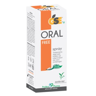 GSE ORAL FREE SPRAY 20 ML - Parafarmacia Mostacciano
