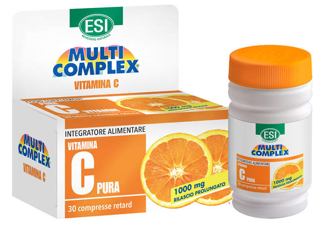 ESI VITAMINA C PURA 1000 MG RETARD 30 COMPRESSE  - Parafarmacia Mostacciano