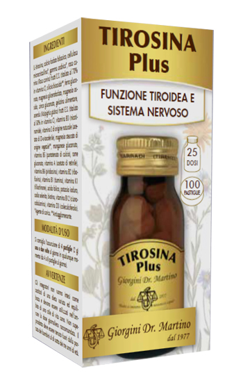 TIROSINA PLUS 100 PASTIGLIE - Parafarmacia Mostacciano