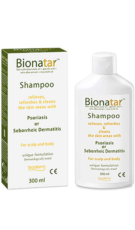 BIONATAR SHAMPOO INDICATO IN PRESENZA DI SINTOMI DI PSORIASI O DERMATITE SEBORROICA 300 ML CE - Parafarmacia Mostacciano