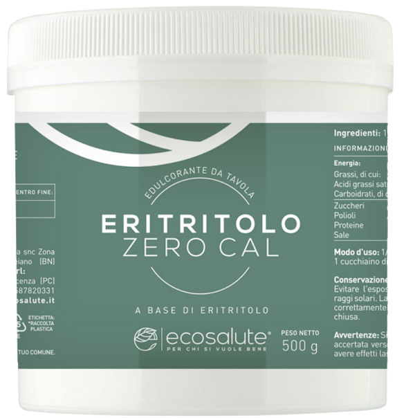 ERITRITOLO ZERO CAL 500 G - Parafarmacia Mostacciano