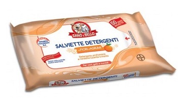 SANO E BELLO SALVIETTE DETERGENTI AI FIORI D'AGRUMI 50 PEZZI - Parafarmacia Mostacciano