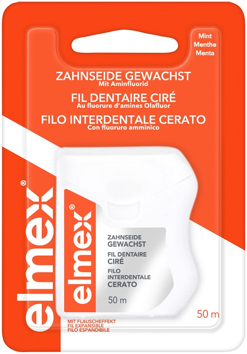 ELMEX FILO INTERDENTALE CERATO 50 METRI - Parafarmacia Mostacciano