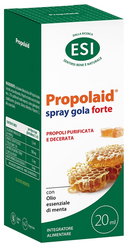 ESI PROPOLAID PROPOLGOLA SPRAY FORTE 20 ML - Parafarmacia Mostacciano